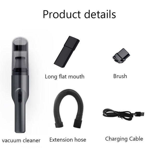 Wireless Car Vacuum Cleaner